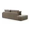 ПОРТЛЕНД Диван угловой с банкеткой бежевый