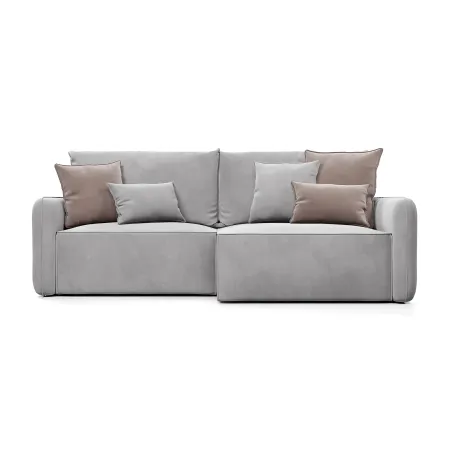 ПОРТЛЕНД Диван угловой светло-серый
