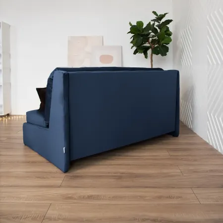 ВЕНЕЦИЯ Складная кровать темно-синяя, 145