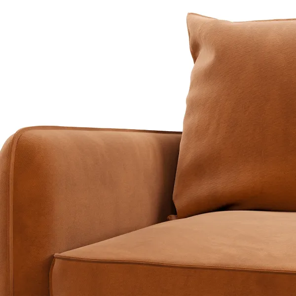 ПОРТЛЕНД МИНИ 150 Диван прямой терракотовый