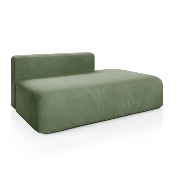 НОВЫЕ ЭМОЦИИ МИНИ Диван прямой, зеленый, угол правый