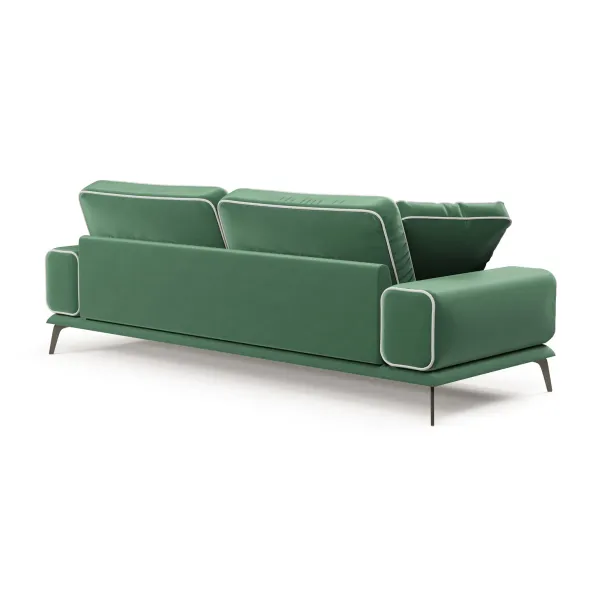 Солнечное побережье Диван прямой, зеленый