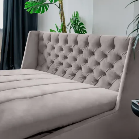 РИЧМОНД Складная кровать серо-бежевая, 160