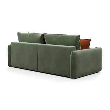 ПОРТЛЕНД Диван угловой зеленый