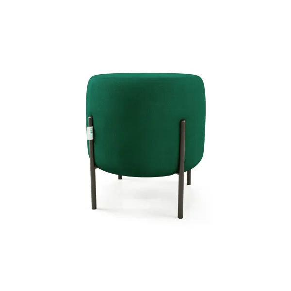 Маленькая радость Пуф круглый на ножках, зеленый