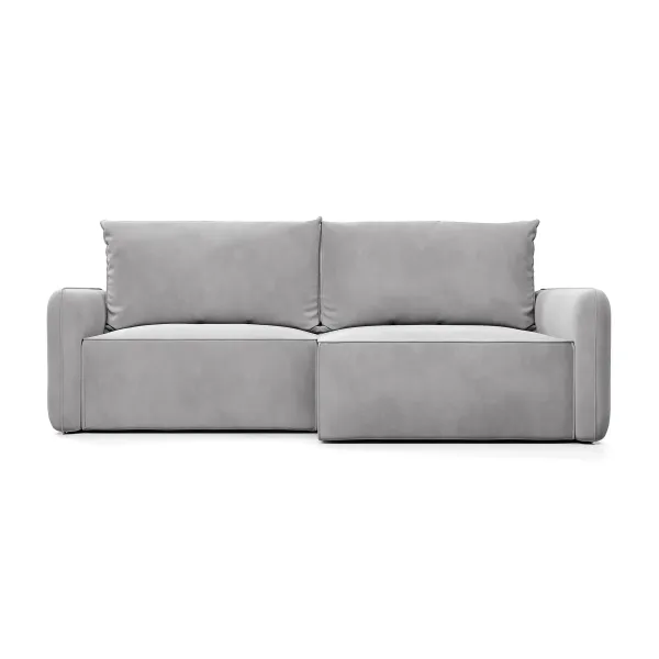 ПОРТЛЕНД Диван угловой светло-серый