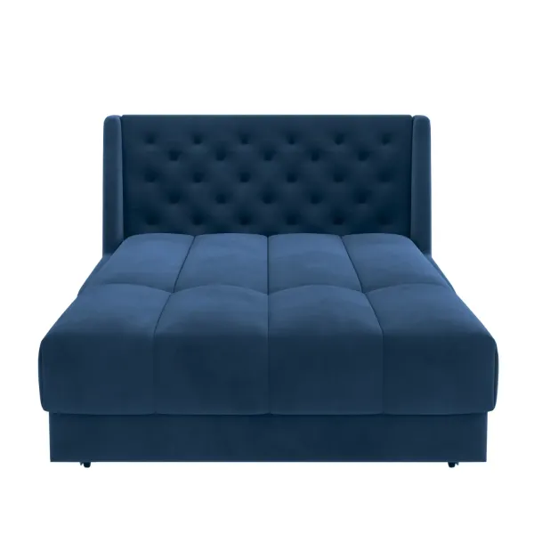 РИЧМОНД Складная кровать темно-синяя, 125
