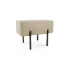 Маленькая радость Пуф прямоугольный на ножках, бежевый