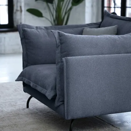 Облако комфорта Кресло, серо-синий