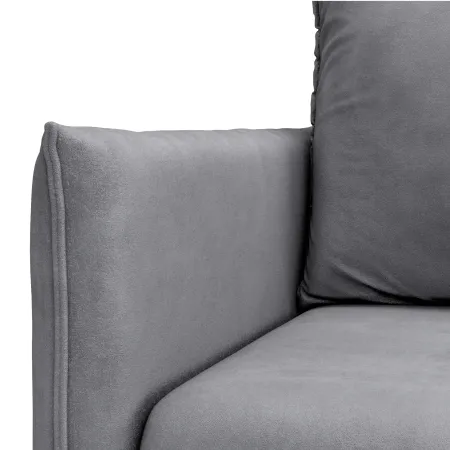 ЛУЧШИЙ ДРУГ Диван прямой светло-серый