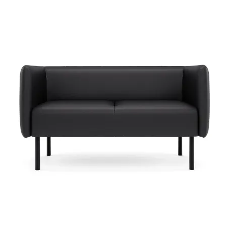 РИО Диван прямой черный