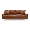 Хорошее настроение Диван прямой, медно-коричневый