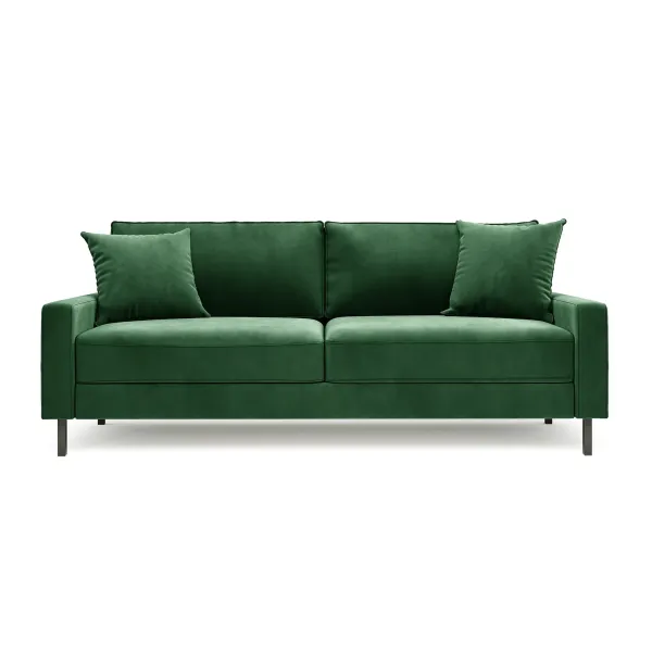 Хорошее настроение Диван прямой, лиственно-зеленый