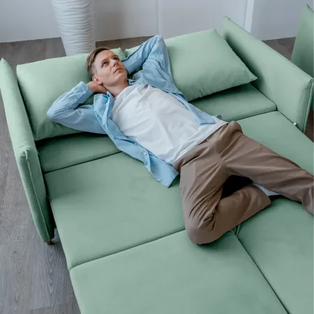 ЛУЧШИЙ ДРУГ 150 Диван прямой мятный