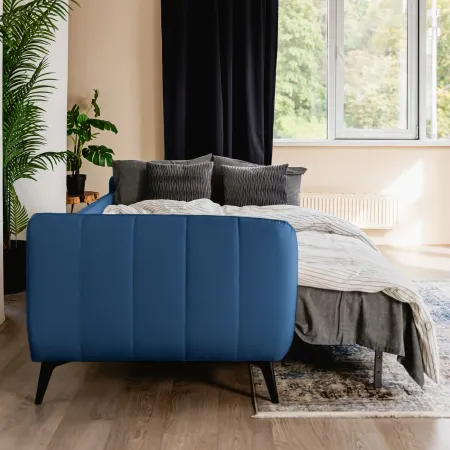 СЧАСТЛИВЫЙ ДЕНЬ Диван прямой, синий