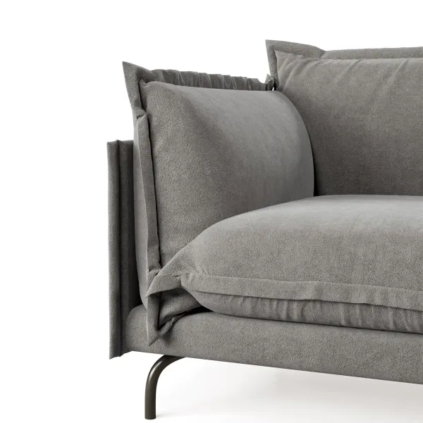 Облако комфорта Диван прямой, серый