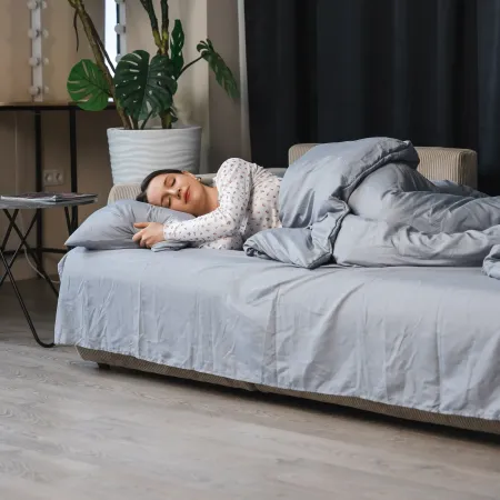 ДОЛГОЖДАННЫЙ ОТПУСК Диван угловой, бежевый