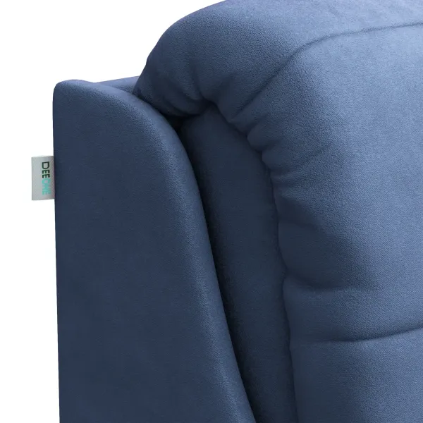 ТОКИО Диван прямой серо-синий, 146 ППУ